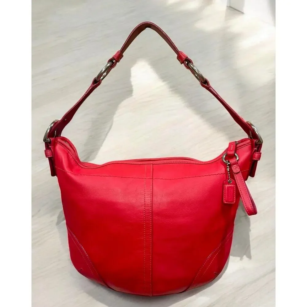 Vintage Coach 3651 Soho Medium Leather Hobo Bag